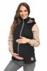 MijaCulture - Maternity Polar warm fleece Vest for two / for Baby Carriers 4131 Black